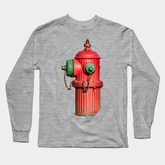Hydrant Profile Long Sleeve T-Shirt by Enzwell